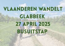 busuitstap op 27 april 2025 naar Glabbeek Vlaanderen wandelt