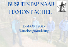 Busuitstap op 25 maart 2025 naar Hamont Achel