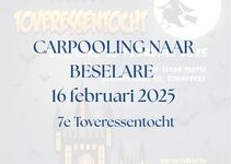 16 februari 2025 Carpooling  7e Toveressentocht Beselare